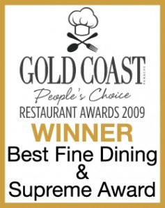 BEST FINE DINING & SUPREME AWARD