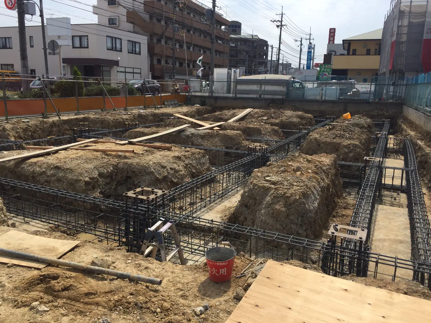 眼科クリニック基礎工事