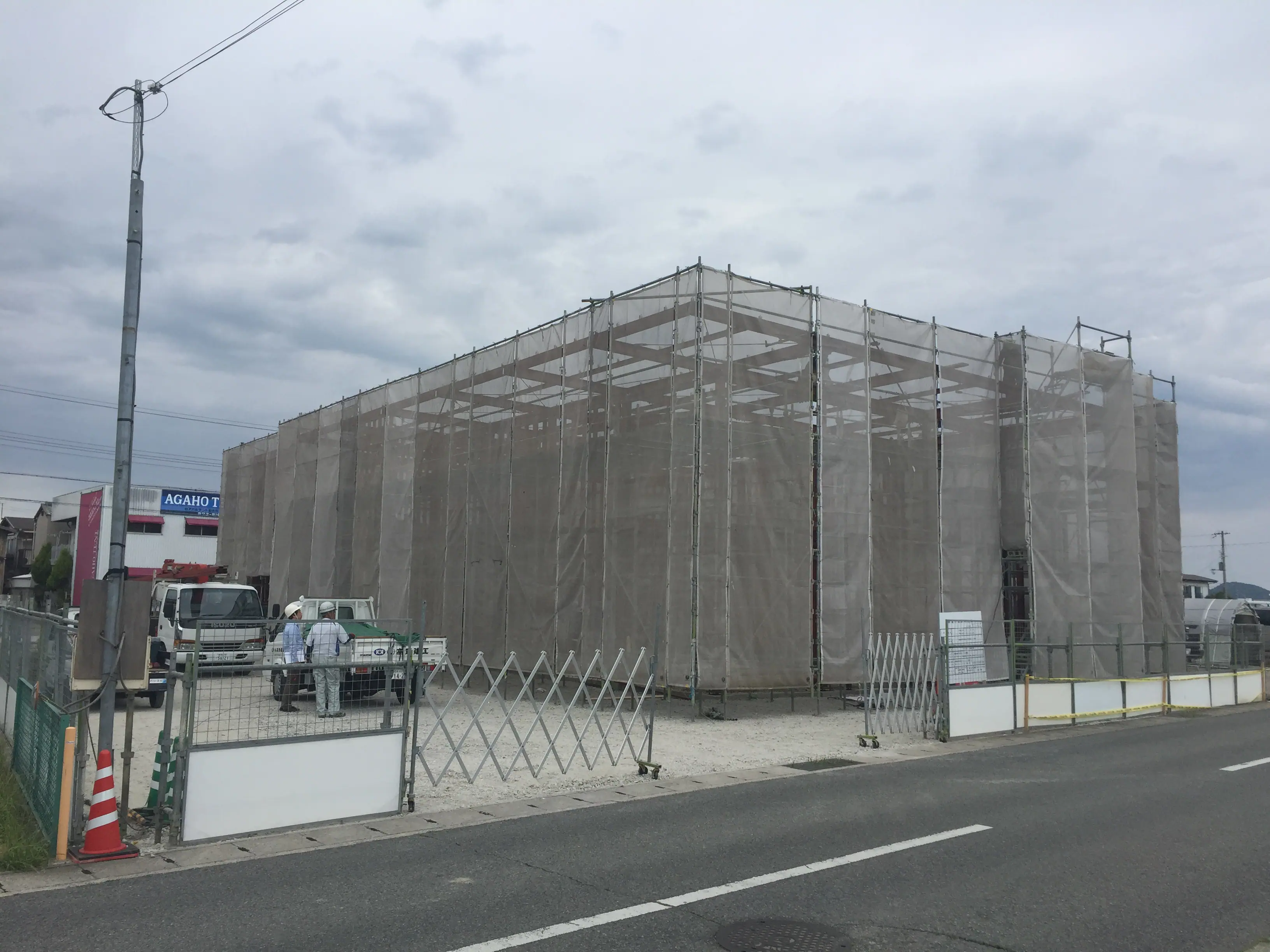 建築設計 足場
