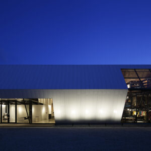 ショールーム建築設計事例 三昌レザーパビリオン