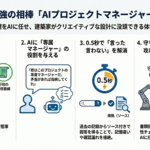 建築設計事務所DX-AIプロジェクトマネージャーの作り方