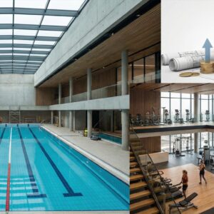 プール付きジム工事費予算