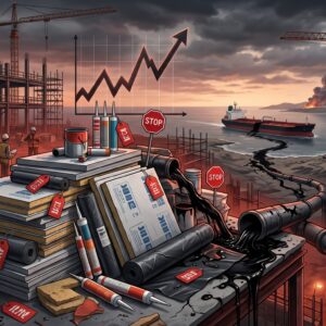 ナフサショック 建築資材の高騰・供給停止